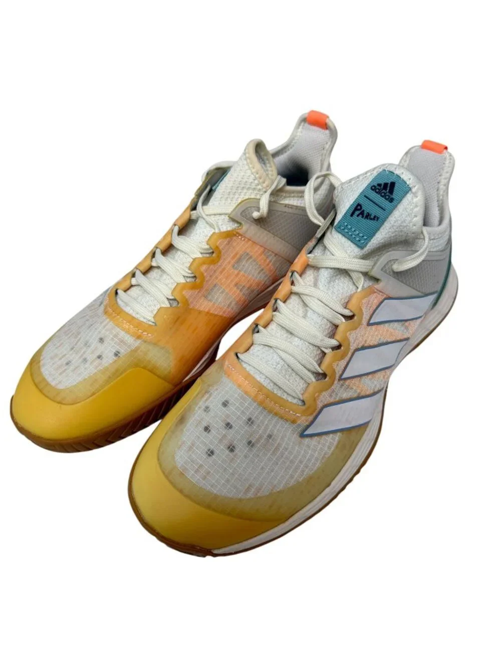 Adidas Adizero Ubersonic Parley Womens 9.5  Sneakers Yellow Tennis Shoes